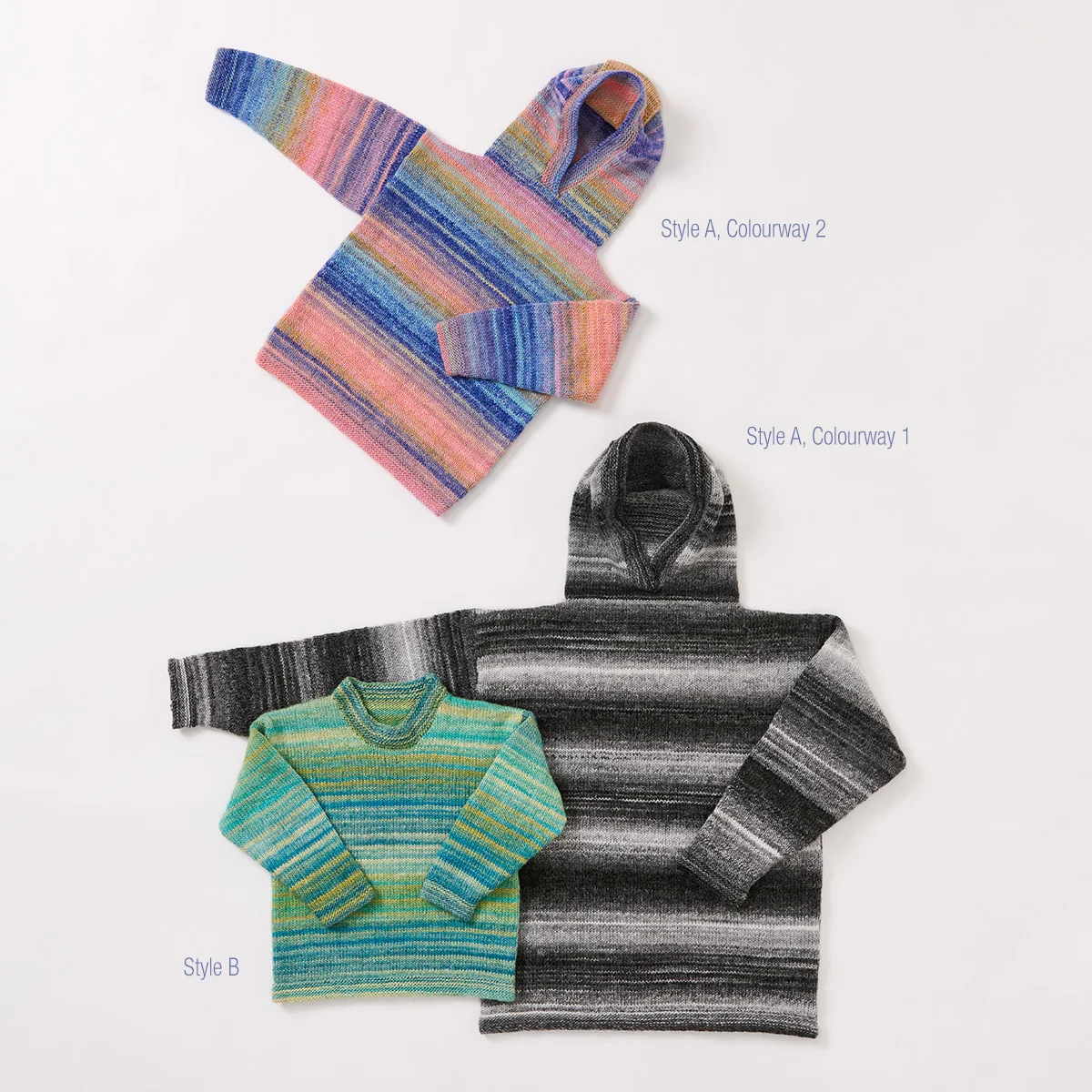 Allsorts Hoodie and Jumper - Patons Pattern - Image 4
