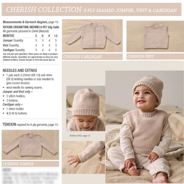 Baby Basics - Patons 8036 - Image 3