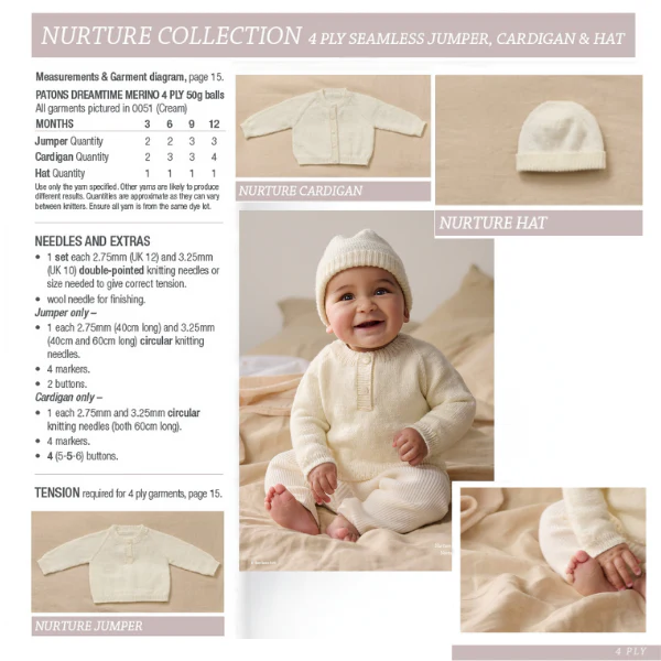 Baby Basics - Patons 8036 - Image 4