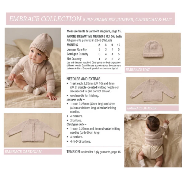 Baby Basics - Patons 8036 - Image 5