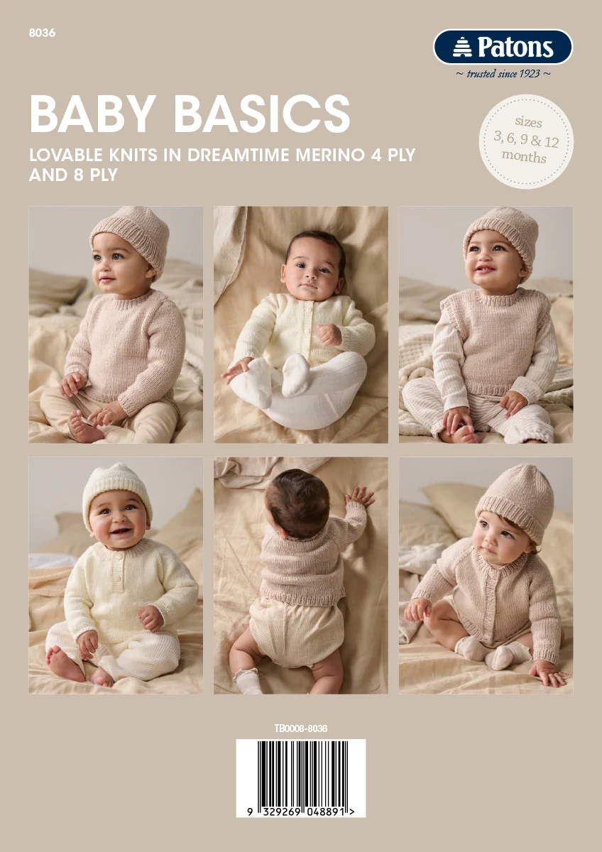 Baby Basics - Patons 8036 - Image 6