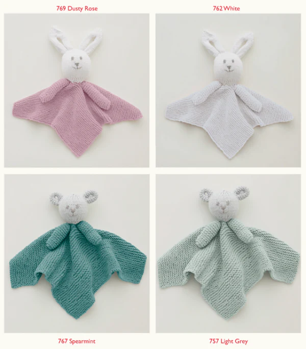 Baby Comforters 8ply Cotton - Sirdar 5273 - Image 3