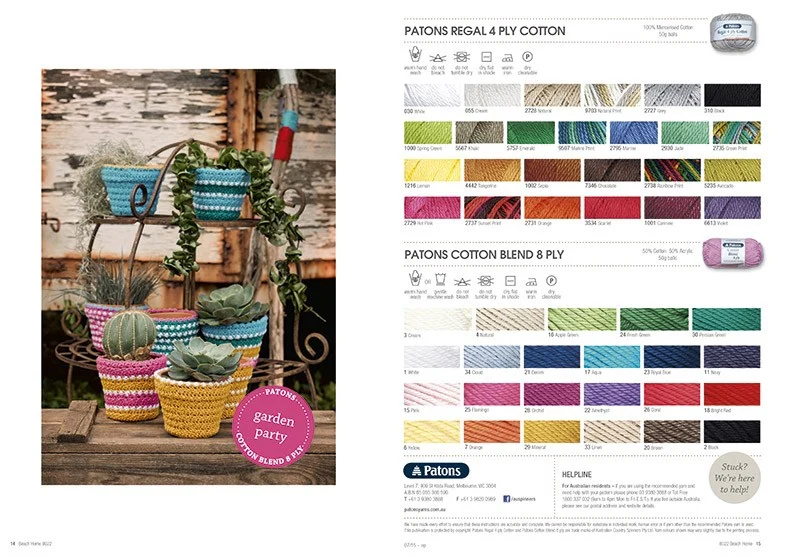 Beach Home - Patons Book 8022 - Image 8