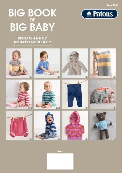 Big Book of Big Baby - Patons 1101 - Image 14