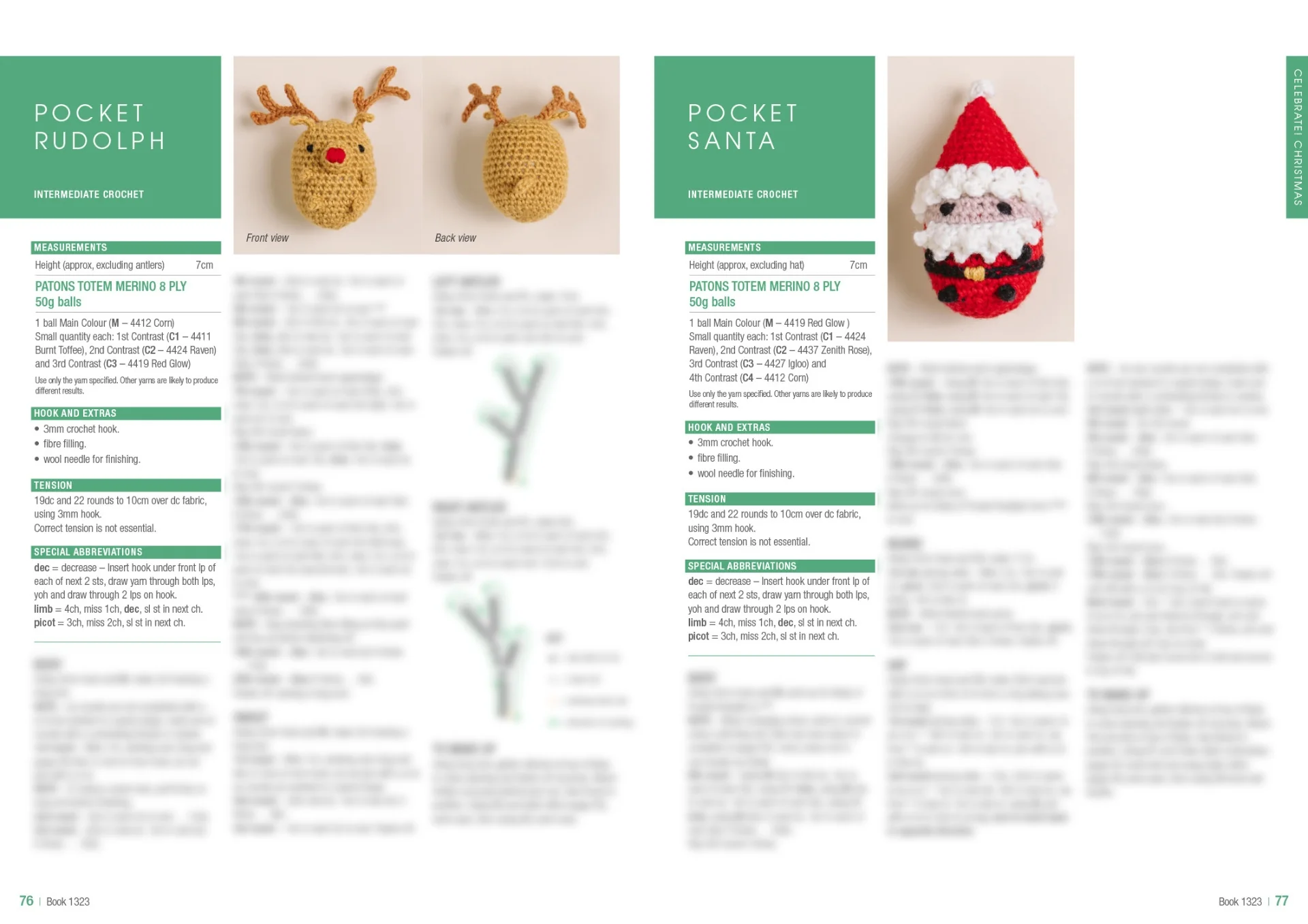 Big Book of Small Crochet Projects - Patons 1323 - Image 39