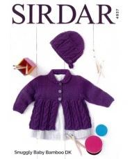 Cardigan and Bonnet - Sirdar 4937