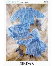 Cardigan, Jacket and Sweater - Sirdar 3898