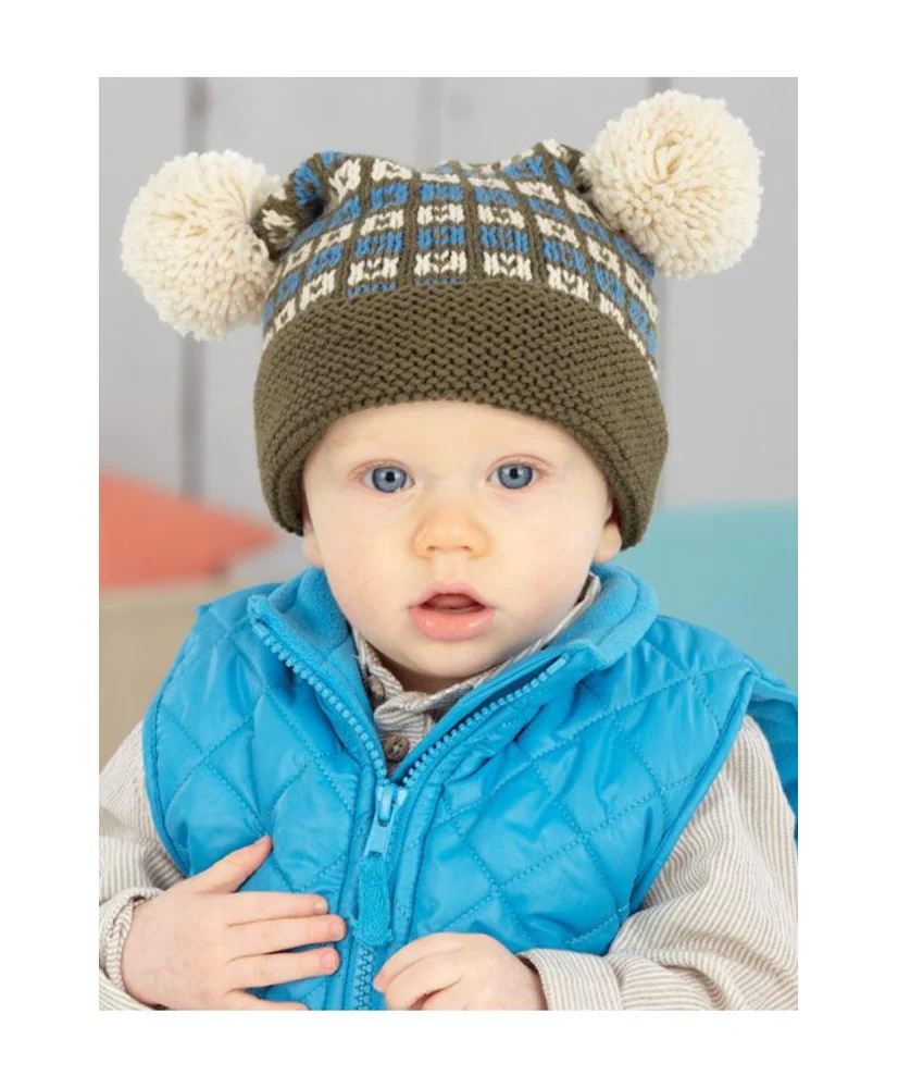 Cardigan, Waistcoat and Hat in DK Snuggly - Sirdar 4489 - Image 3
