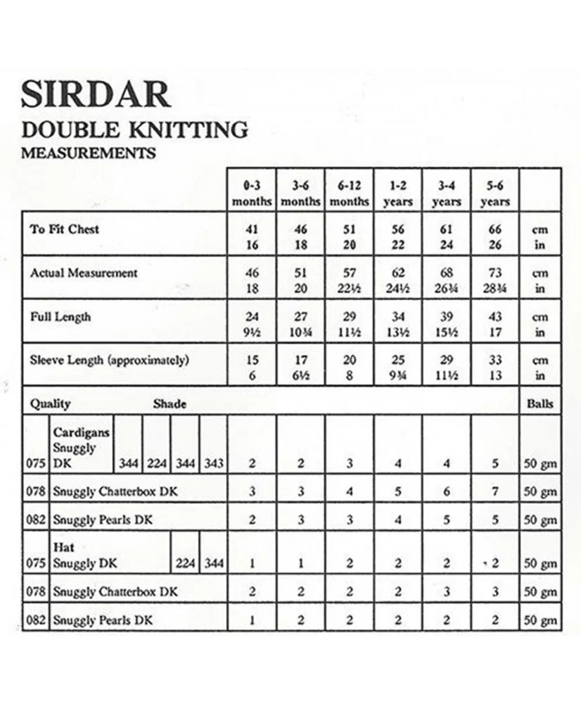 Cardigans and Hat - Sirdar 3956 - Image 2
