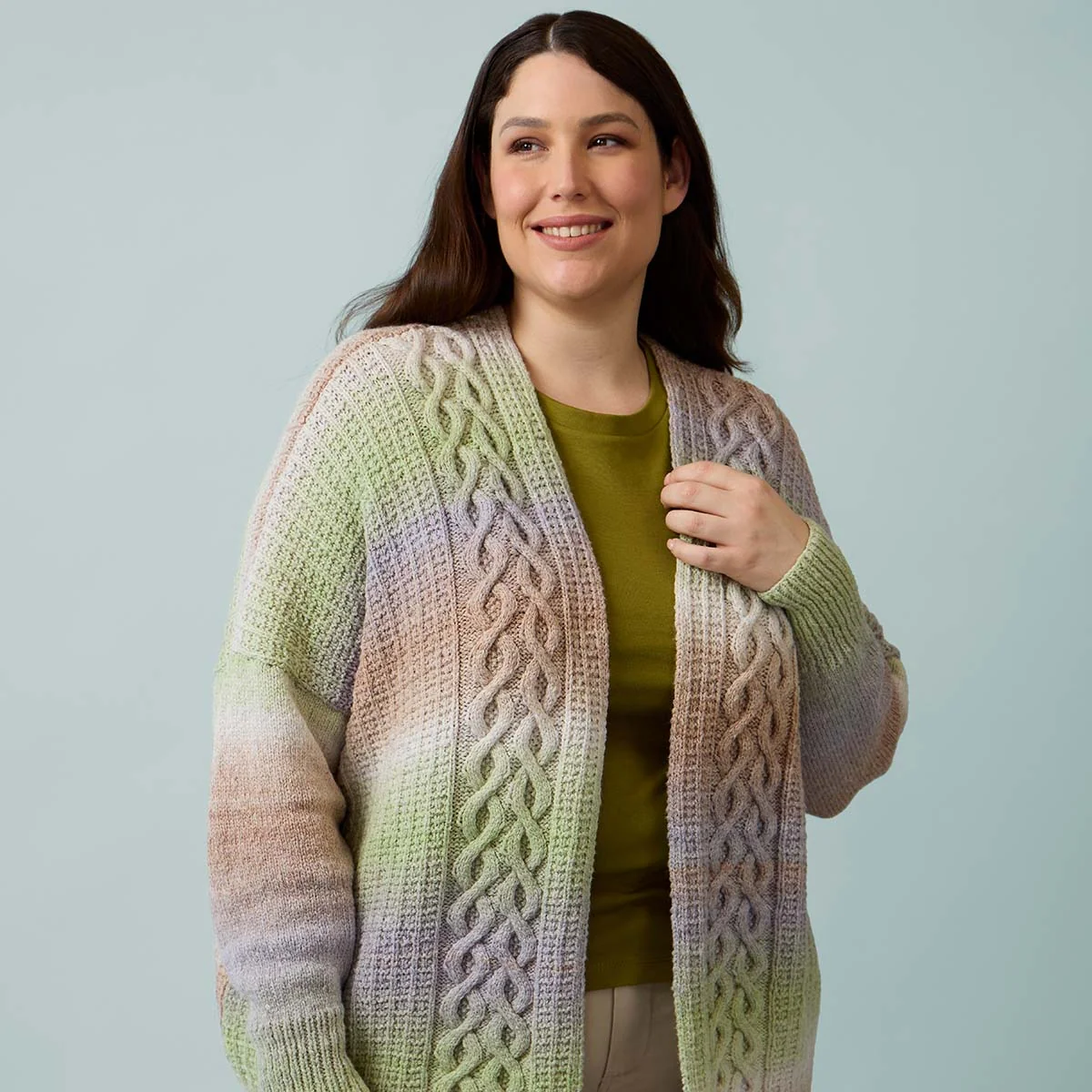 Cascading Cardigan - Patons 0065 - Image 3