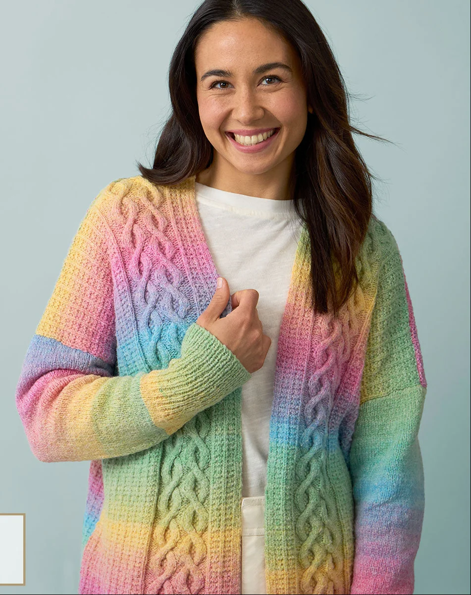 Cascading Cardigan - Patons 0065 - Image 4