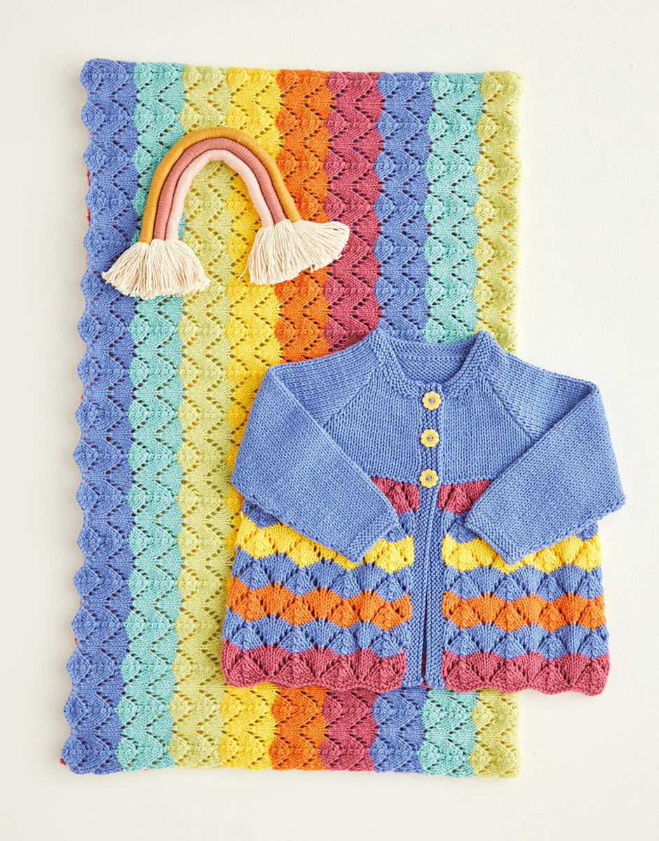 Over the Rainbow Book in Snuggly DK - Sirdar 555 - Image 7