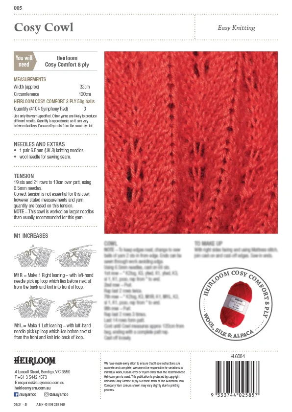 Cosy Comfort Heirloom - 005 - Image 3