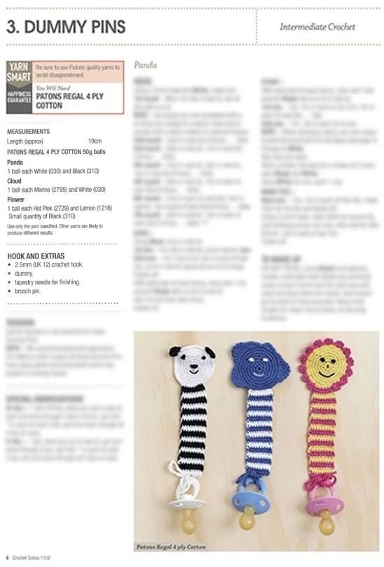 Crochet Cuties - Patons 1102 - Image 4