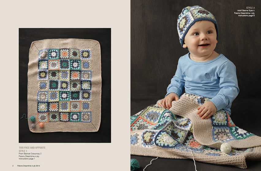Cute Crochet - Paton's crochet book 8014 - Image 3