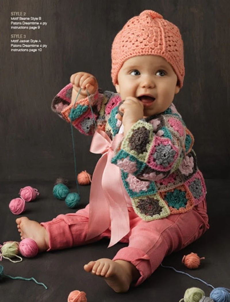 Cute Crochet - Paton's crochet book 8014 - Image 4