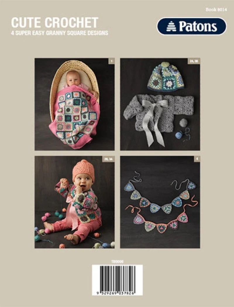 Cute Crochet - Paton's crochet book 8014 - Image 5