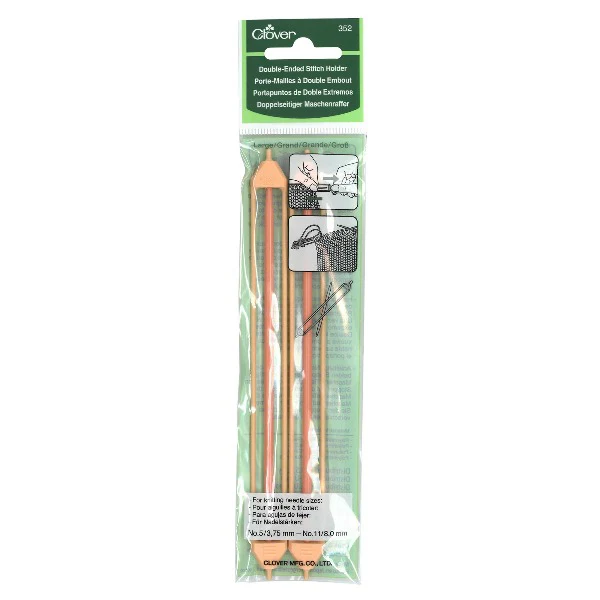 Double Ended Stitch Holders - Clover - Image 3