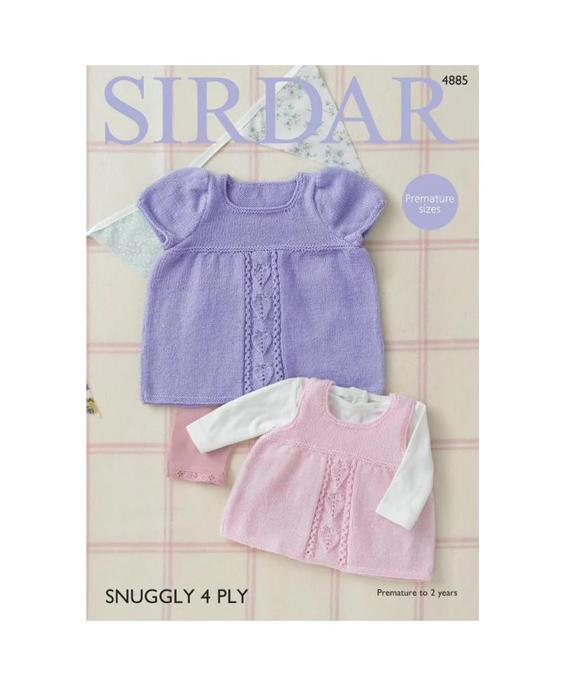 Dress and Pinafore - Sirdar 4885