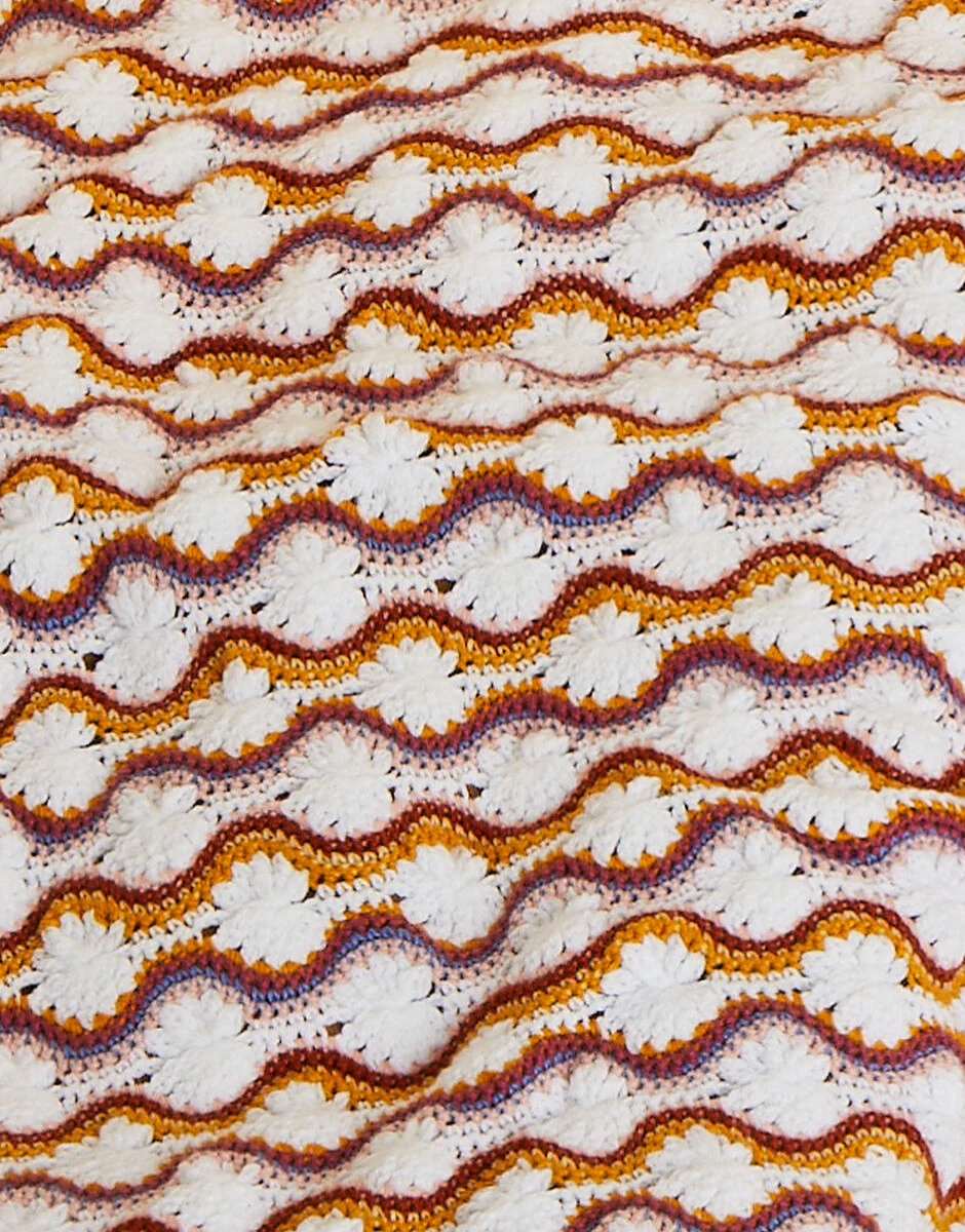 Flower Power Blanket in Snuggly 4 ply - Sirdar 5516 - Image 3