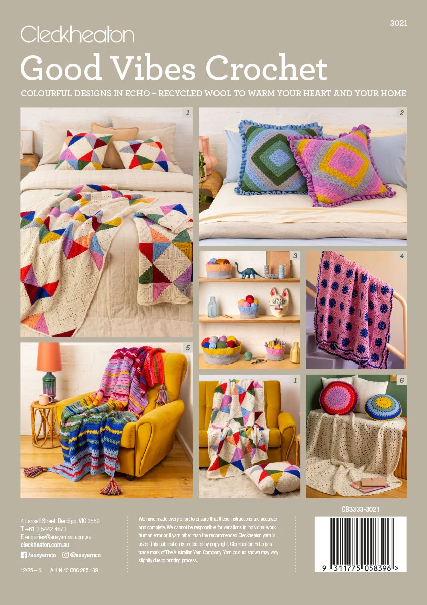 Good Vibes Crochet - Cleckheaton 3021 - Image 9