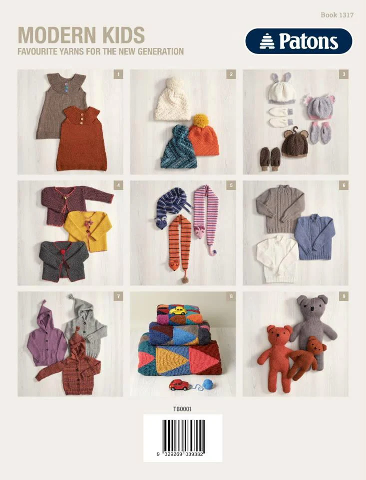 Hand Knits for Modern Kids - Patons 1317 - Image 7
