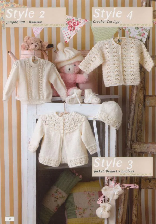 Heirloom 4 ply Collection - Patons Book 1283 - Image 6