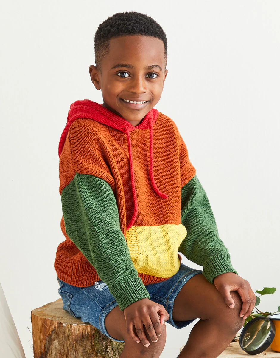 Hide Out Hoodie 8 ply - Sirdar 2587 - Image 5