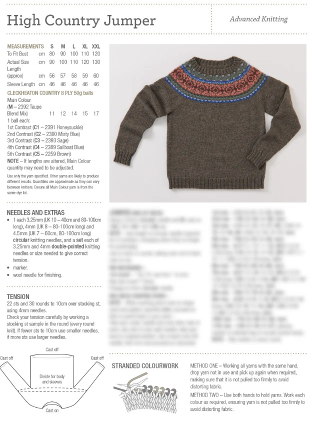 High Country Jumper - Cleckheaton 1018 - Image 2