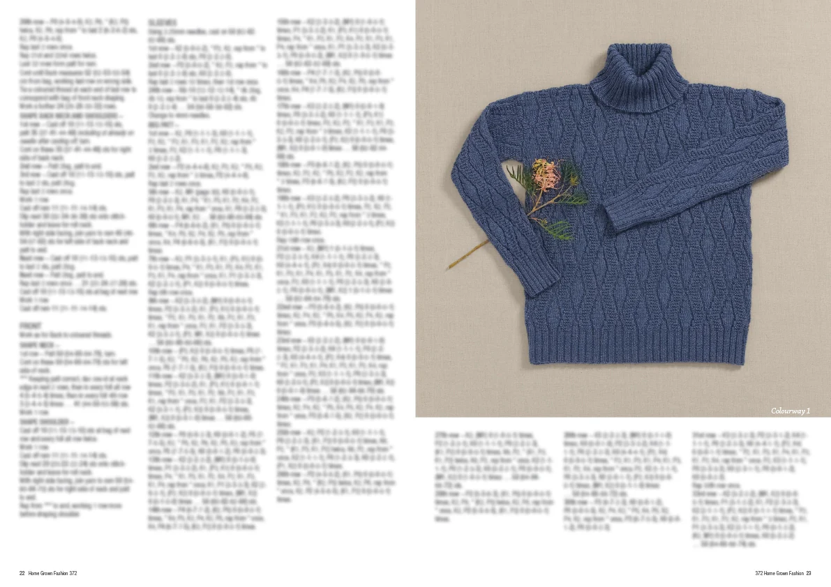 Home Grown Fashion - Patons Cleckheaton Heirloom Book 372 - Image 11