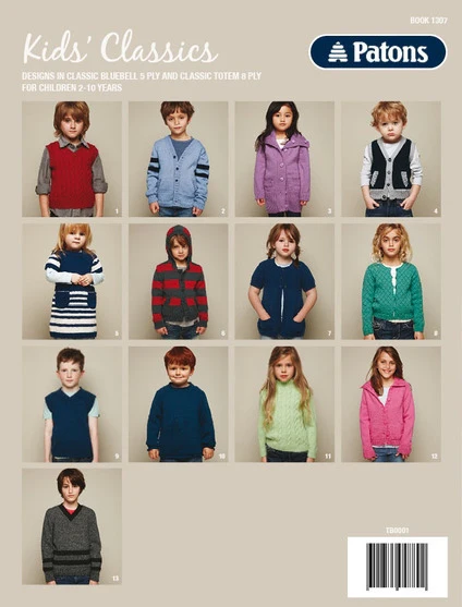 Kids' Classics - Patons Book 1307 - Image 15