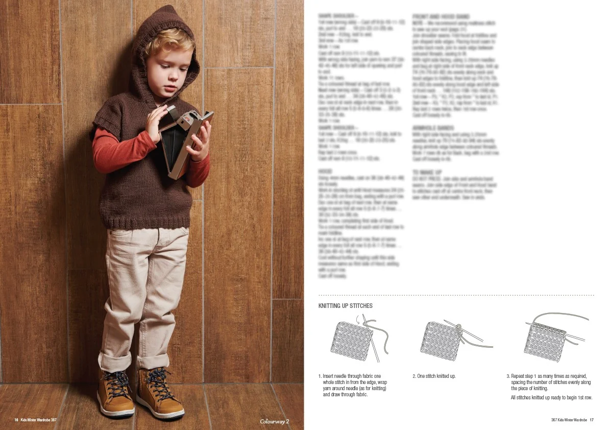Kids Winter Wardrobe - Cleckheaton Heirloom 367 - Image 10