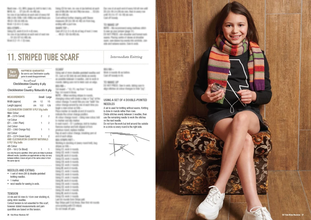 Kids Winter Wardrobe - Cleckheaton Heirloom 367 - Image 15