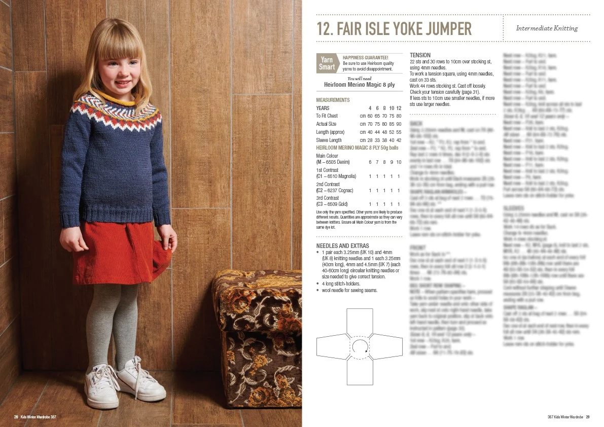 Kids Winter Wardrobe - Cleckheaton Heirloom 367 - Image 16