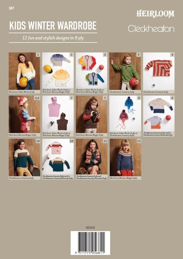 Kids Winter Wardrobe - Cleckheaton Heirloom 367 - Image 17