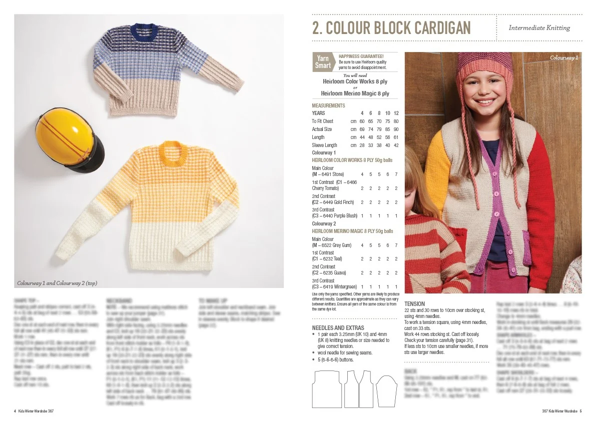 Kids Winter Wardrobe - Cleckheaton Heirloom 367 - Image 4