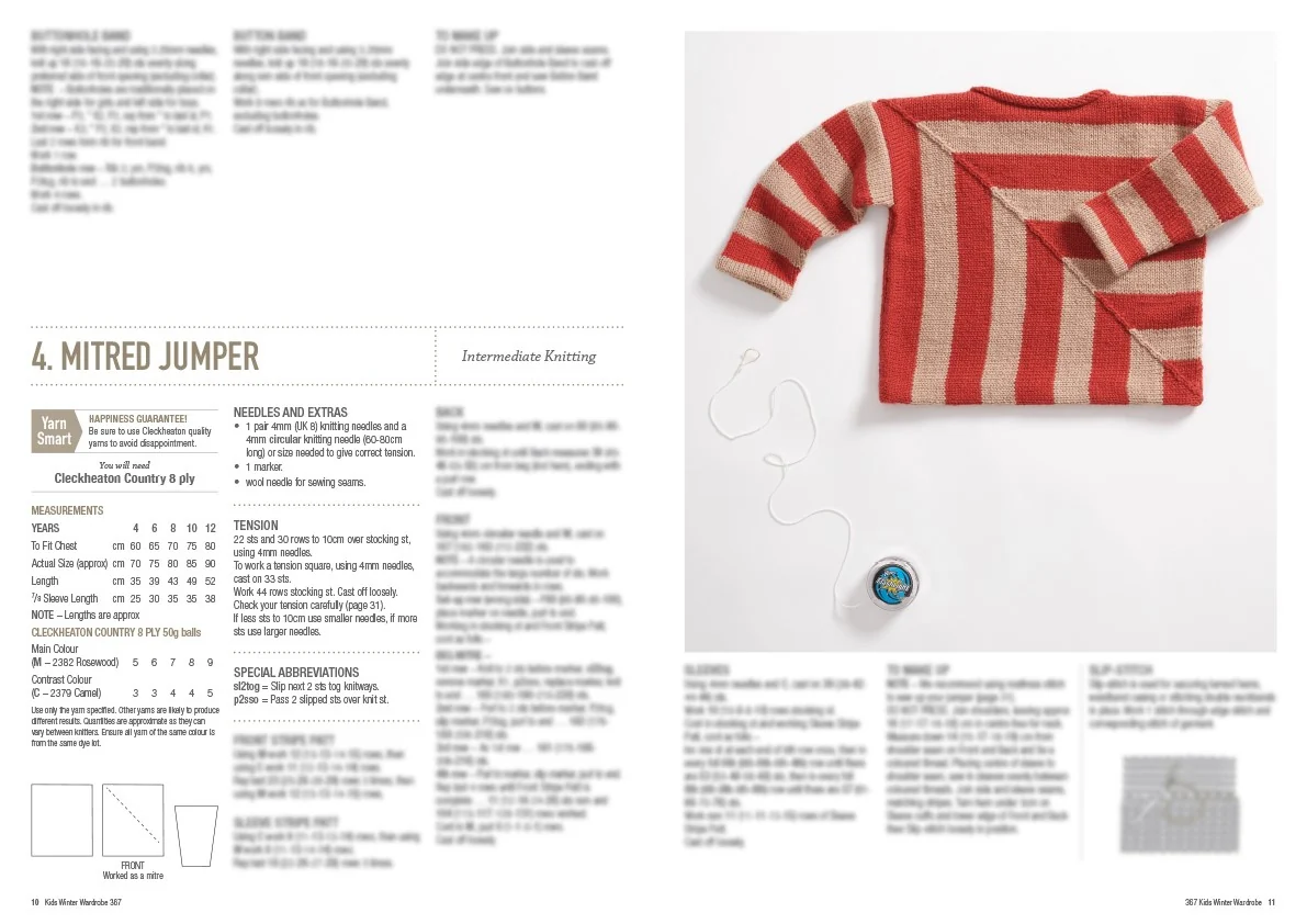 Kids Winter Wardrobe - Cleckheaton Heirloom 367 - Image 7