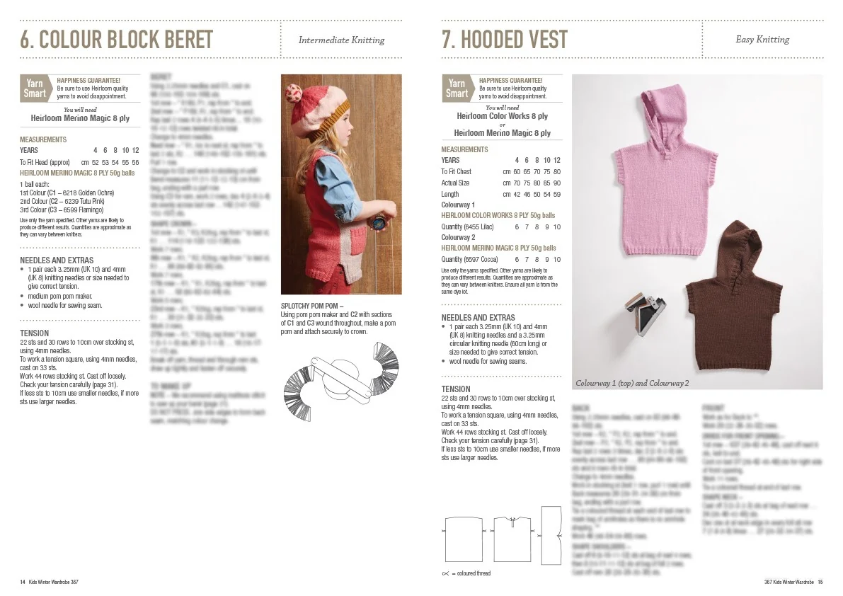 Kids Winter Wardrobe - Cleckheaton Heirloom 367 - Image 9