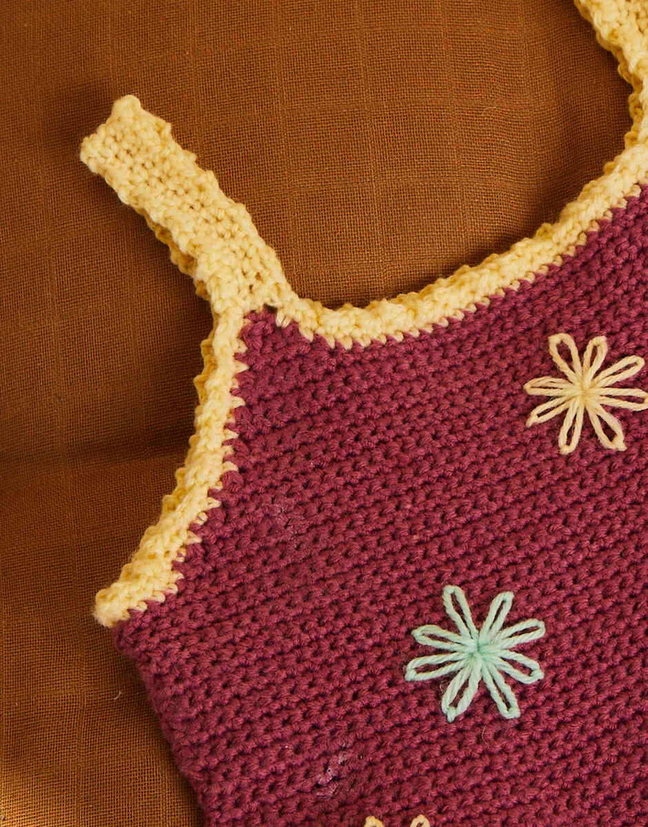 Lazy Daisy Dress in Snuggly 4 ply - Sirdar 5512 - Image 2
