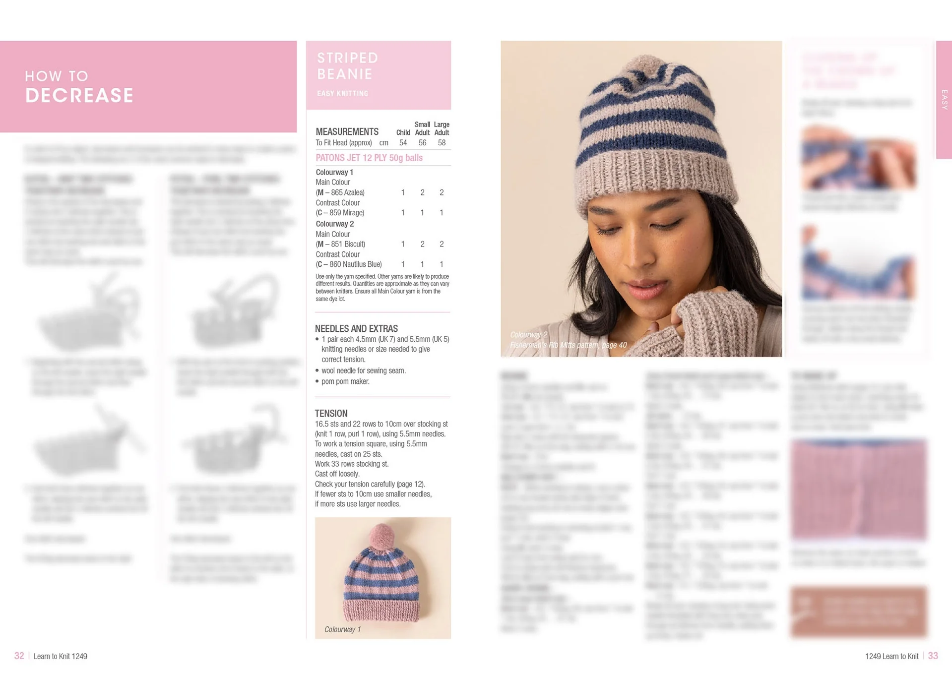Learn to Knit - 1249 NEW EDITION - Image 14
