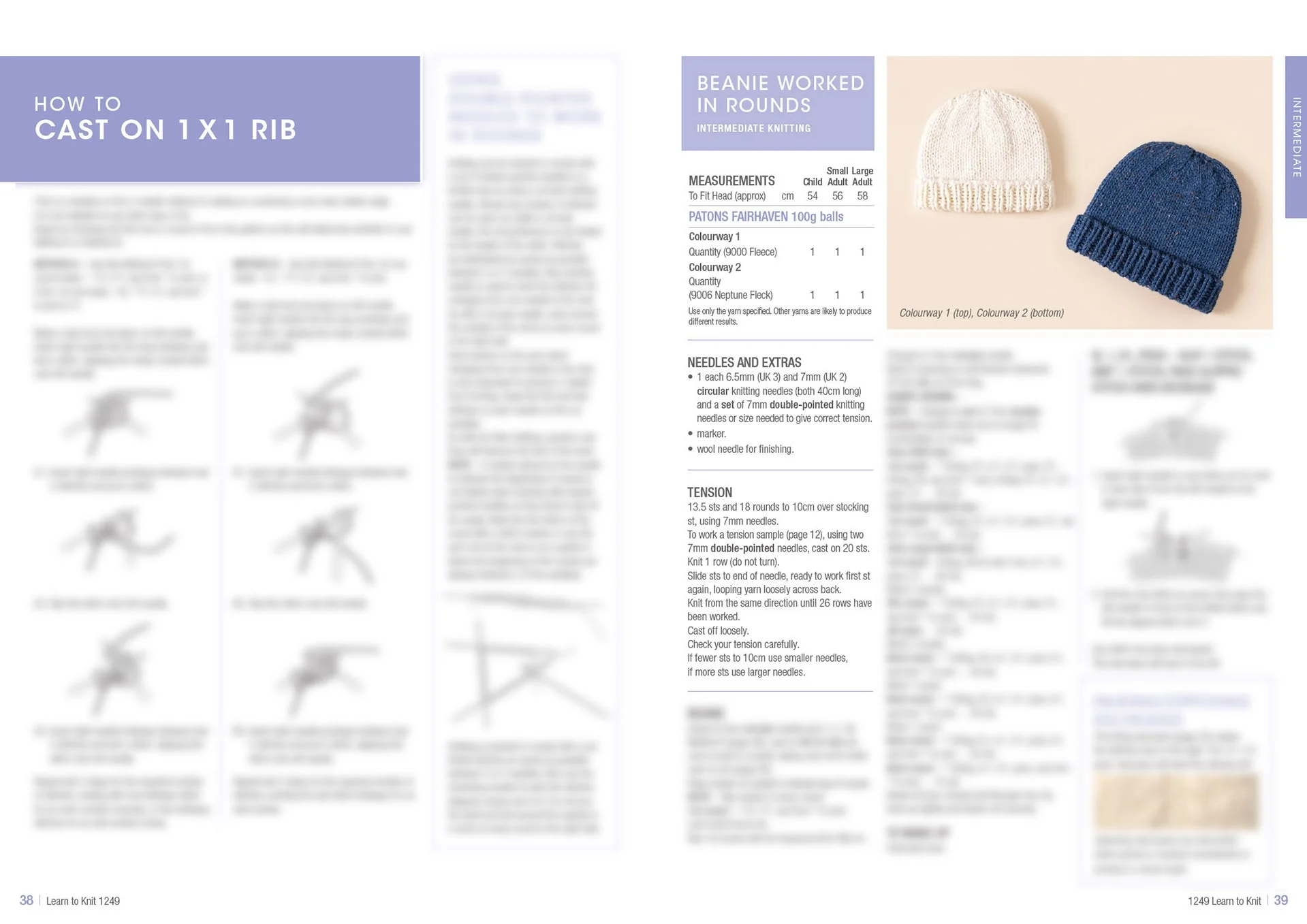Learn to Knit - 1249 NEW EDITION - Image 17