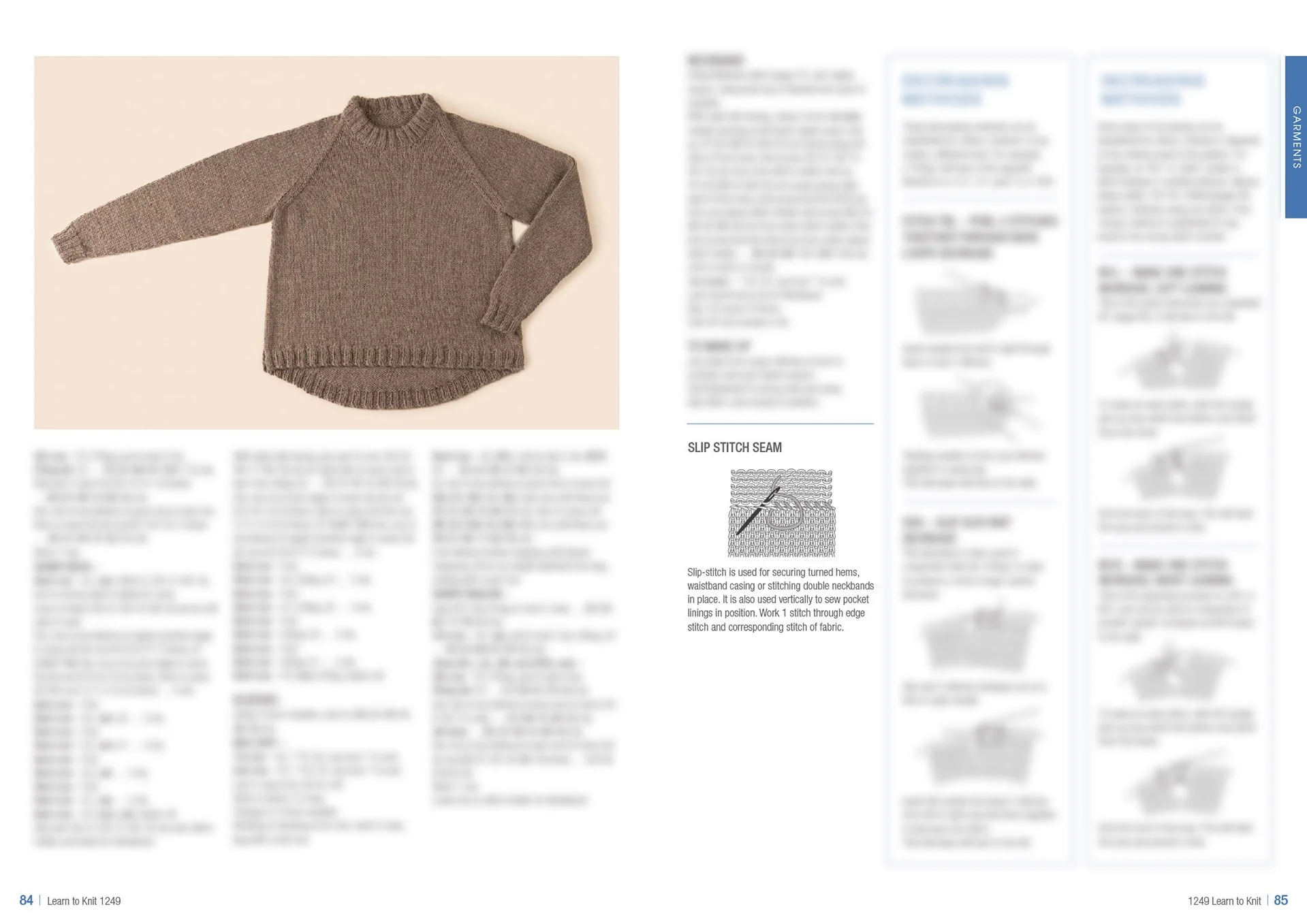 Learn to Knit - 1249 NEW EDITION - Image 35