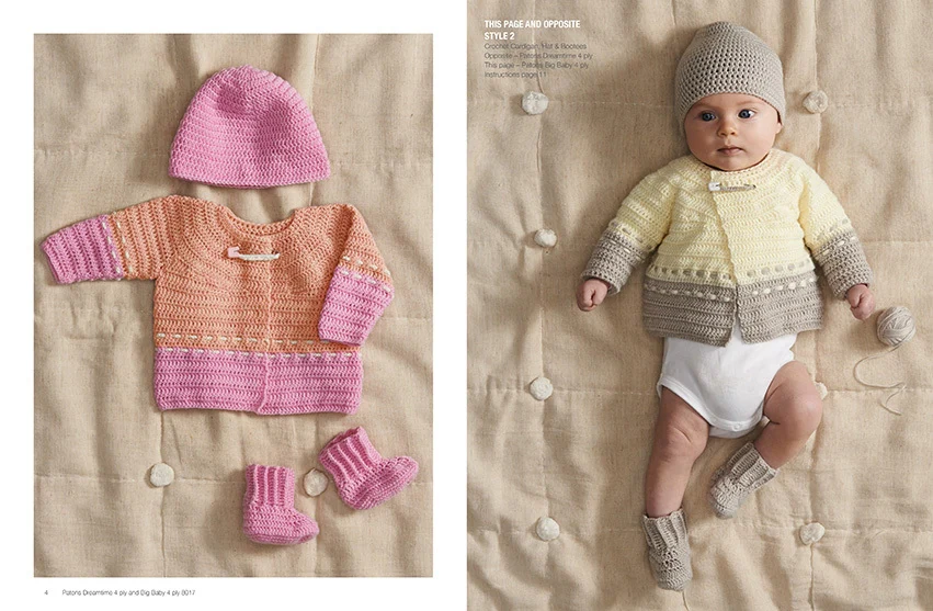 Little Babies in 4 ply - Patons 8017 - Image 3