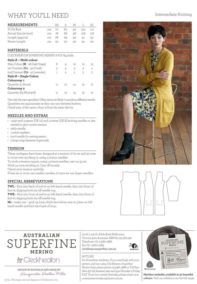Longline Cardi - Superfine Merino 411 - Image 2