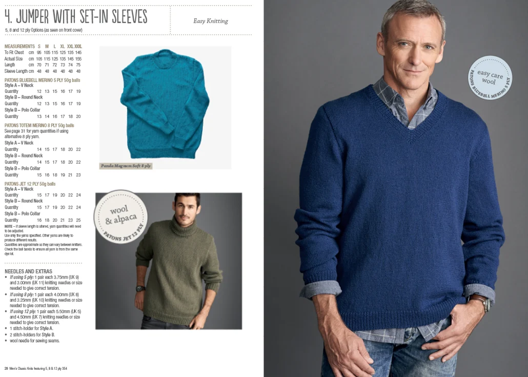 Men's Classic Knits - 354 - Image 6