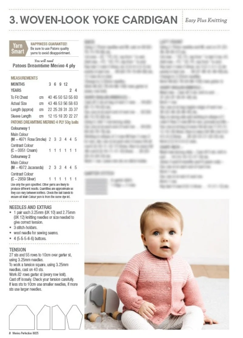 Merino Perfection - Patons Book 8025 - Image 5