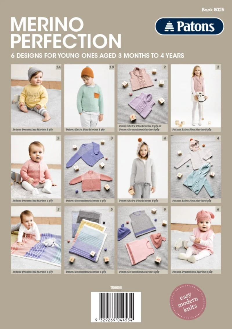 Merino Perfection - Patons Book 8025 - Image 9