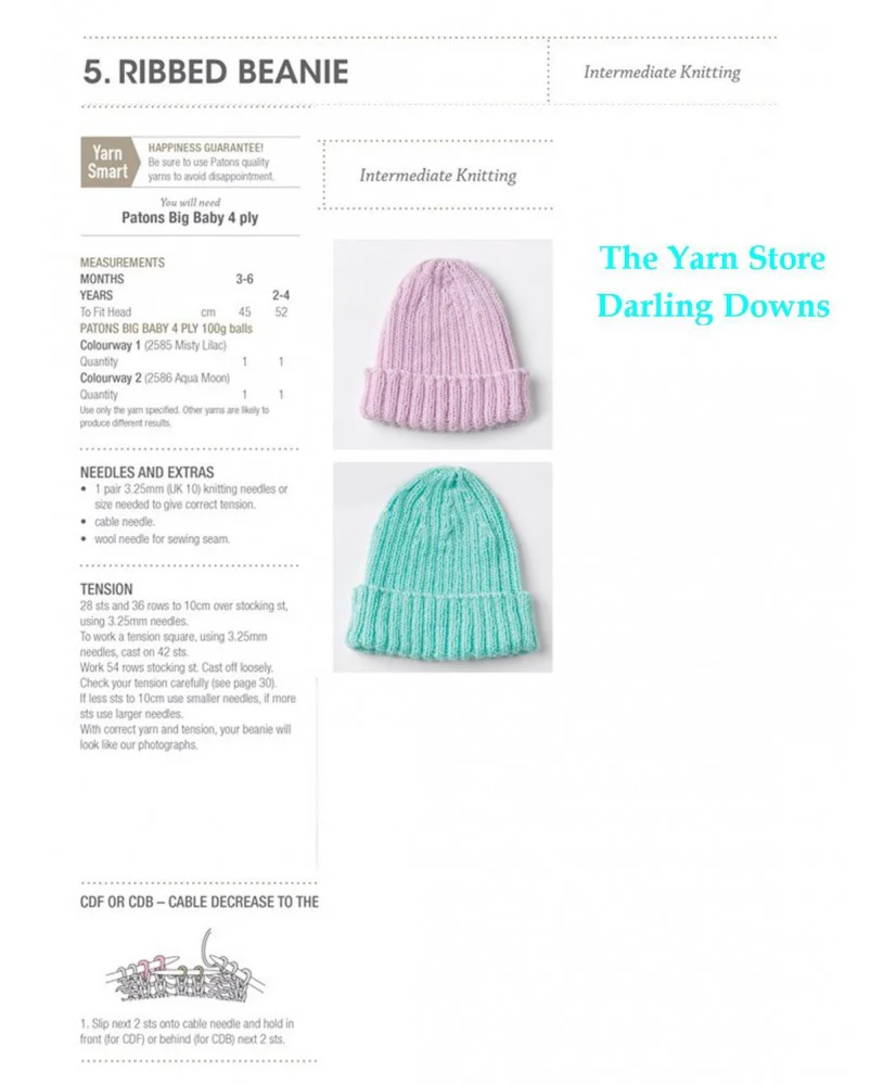 Mod Knits in Big Baby - Patons 1105 - Image 10