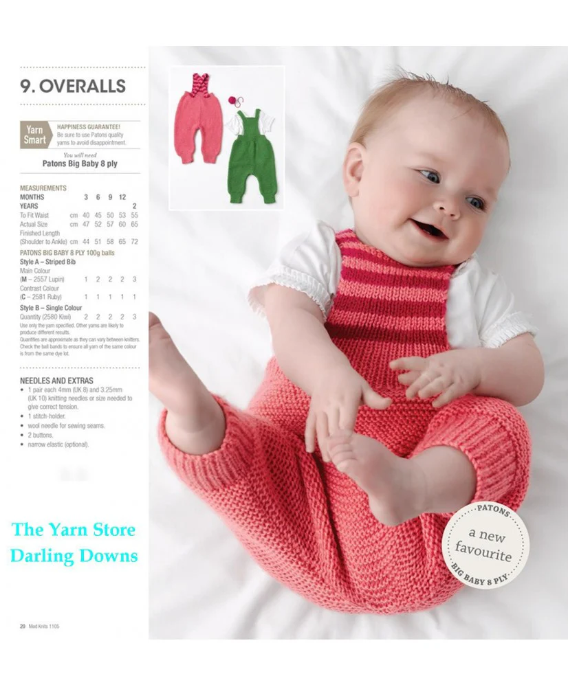 Mod Knits in Big Baby - Patons 1105 - Image 15
