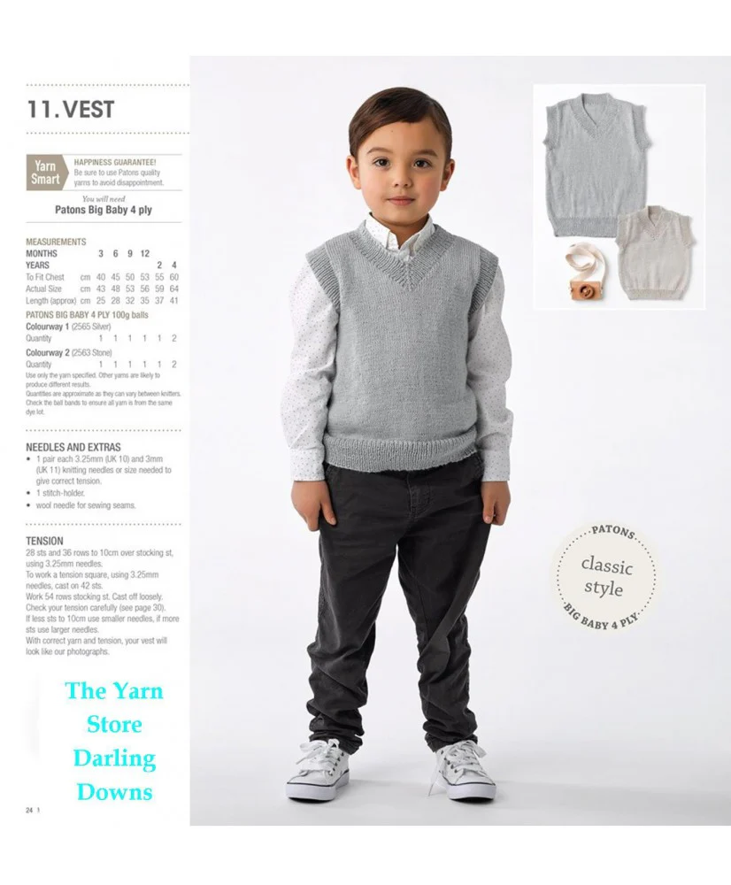 Mod Knits in Big Baby - Patons 1105 - Image 18